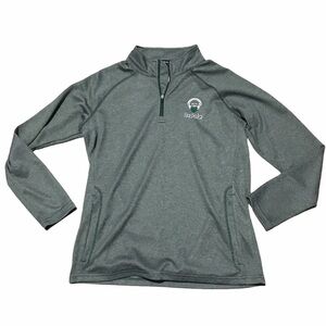 Devon & Jones Irish 1/4 Zip Sweatshirt. Medium